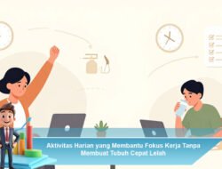 Aktivitas Harian yang Membantu Fokus Kerja Tanpa Membuat Tubuh Cepat Lelah