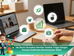 Ide Bisnis Rumahan Bernilai Tambah Tinggi Dengan Konsep Sederhana Berkelanjutan Stabil