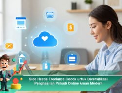 Side Hustle Freelance Cocok untuk Diversifikasi Penghasilan Pribadi Online Aman Modern