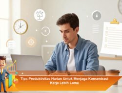 Tips Produktivitas Harian Untuk Menjaga Konsentrasi Kerja Lebih Lama