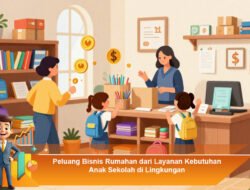 Peluang Bisnis Rumahan dari Layanan Kebutuhan Anak Sekolah di Lingkungan